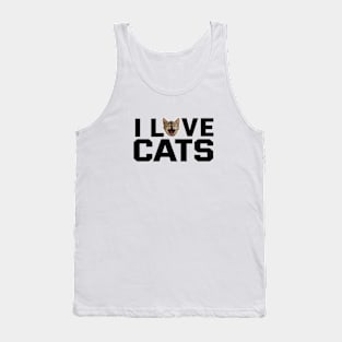 I LOVE CATS V.3 Tank Top